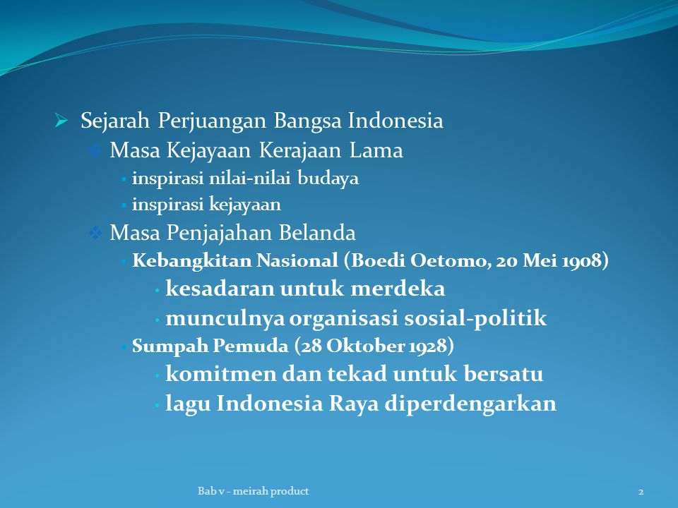 Sejarah Perjuangan Bangsa Indonesia Masa Kejayaan Kerajaan Lama