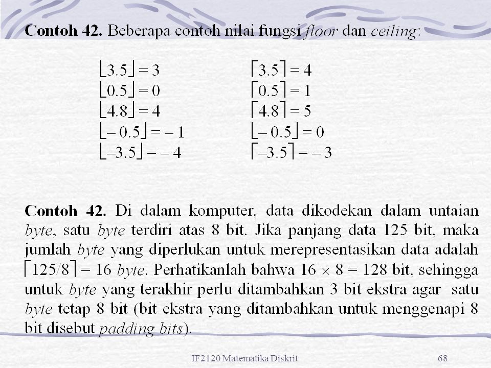 IF2120 Matematika Diskrit