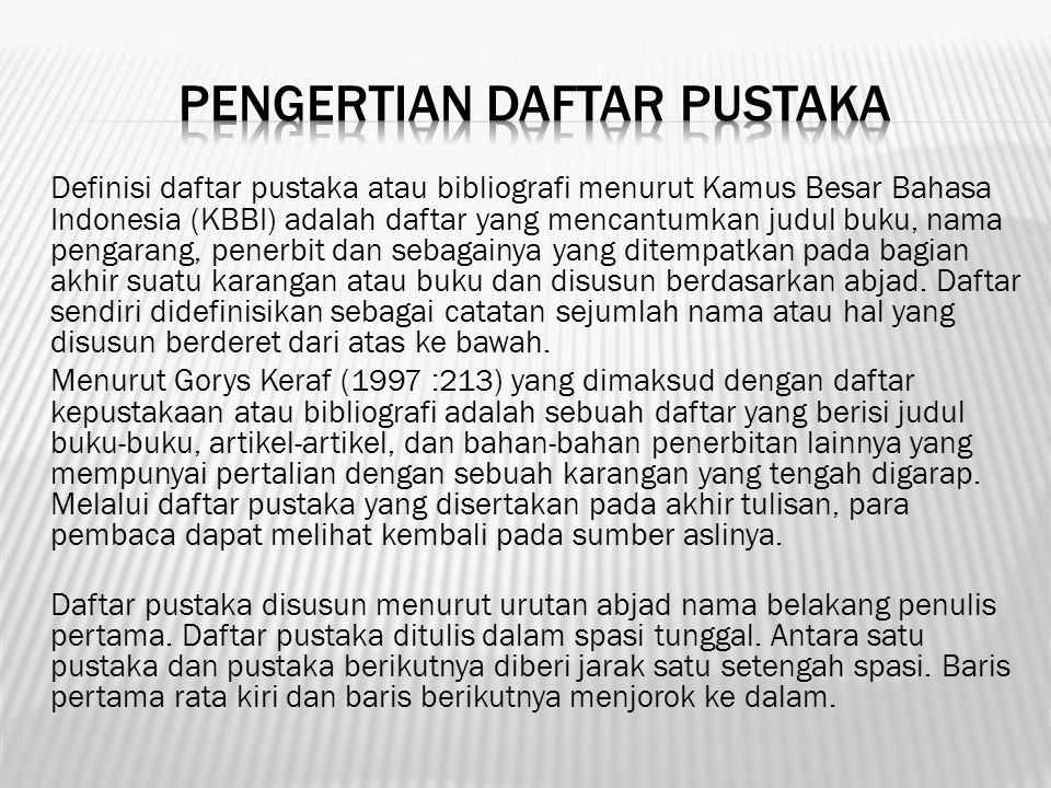 Catatan Kaki Dan Daftar Pustaka Bahasa Indonesia Ppt Download