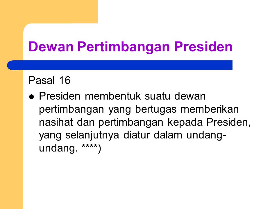 Dewan Pertimbangan Presiden