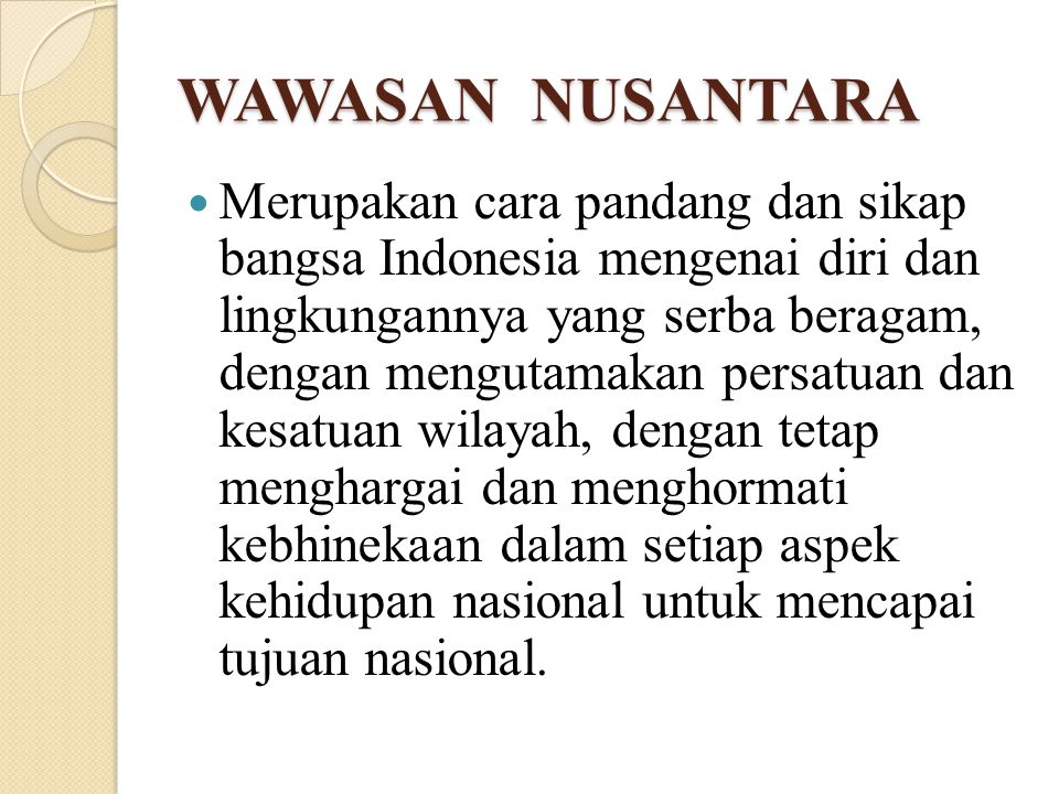 Wawasan Nusantara Ppt Download