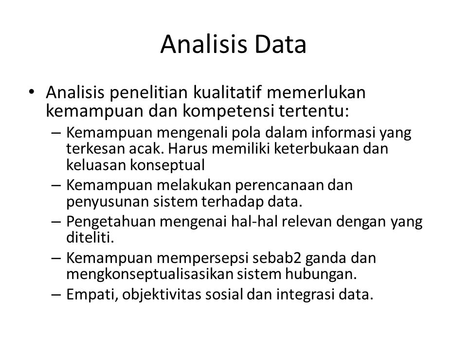 Analisis Data Penulisan Laporan Ppt Download