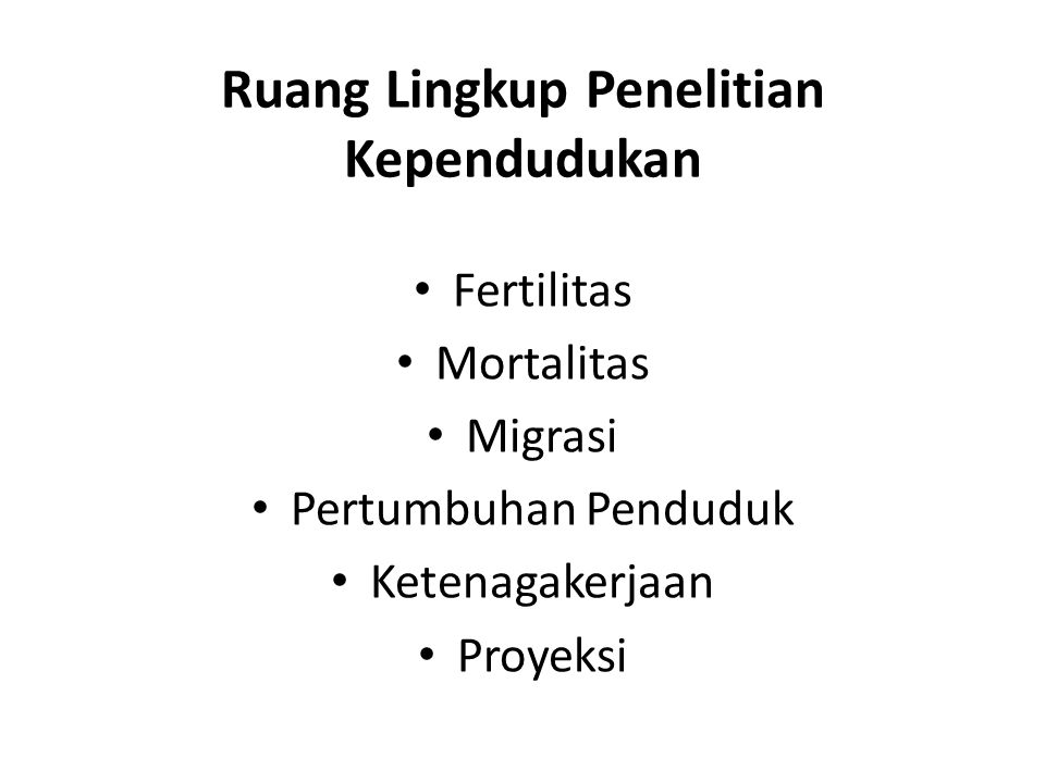 Proposal Skripsi Biostatistika Dan Kependudukan Ppt Download