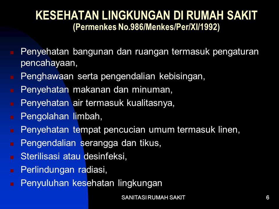 Cara Advokasi Higiene Sanitasi Lingkungan Rumah Sakit