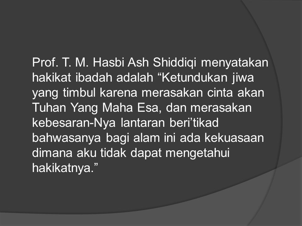 Prof. T. M.