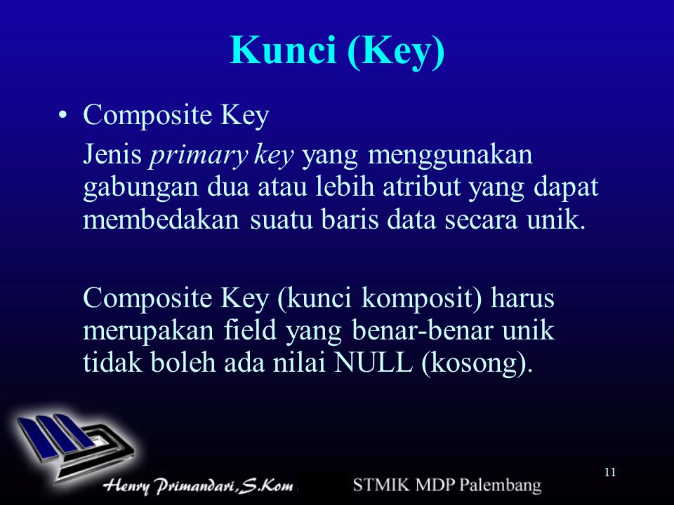 Kunci (Key) Composite Key