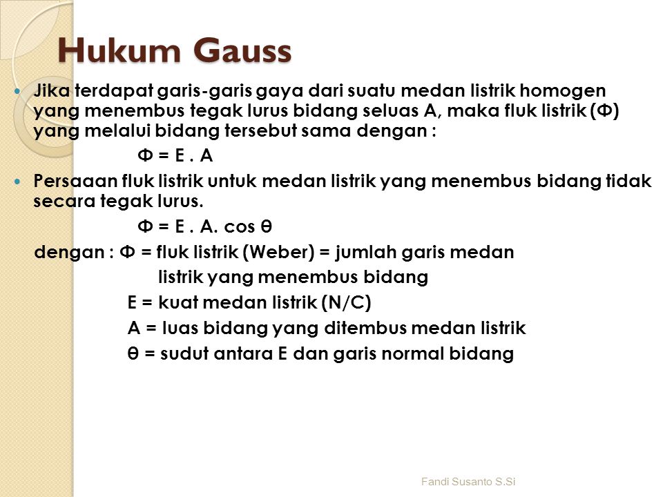 Hukum Gauss