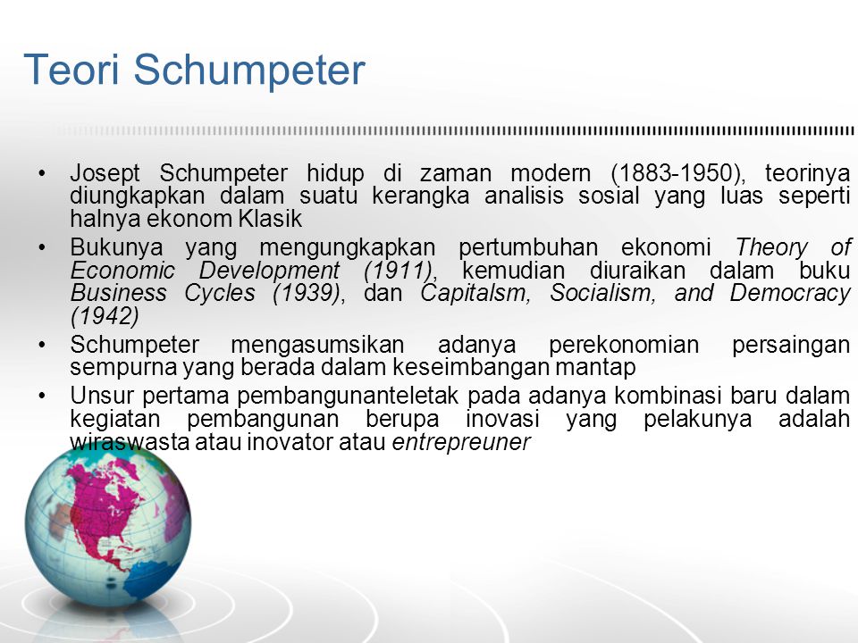 Teori Schumpeter