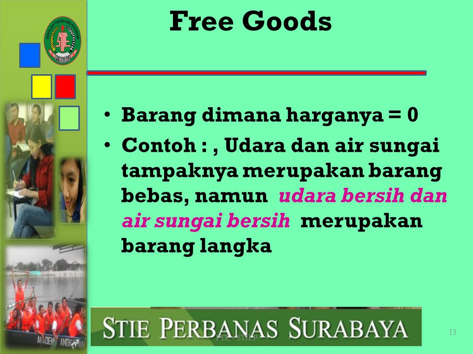 Free Goods Barang dimana harganya = 0