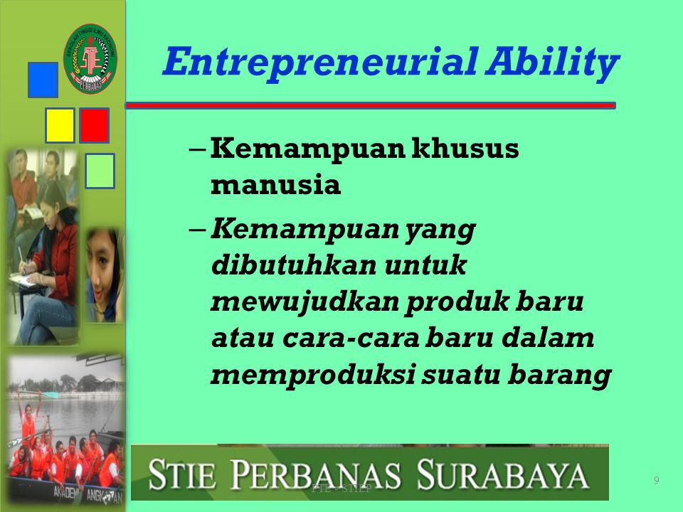 Entrepreneurial Ability