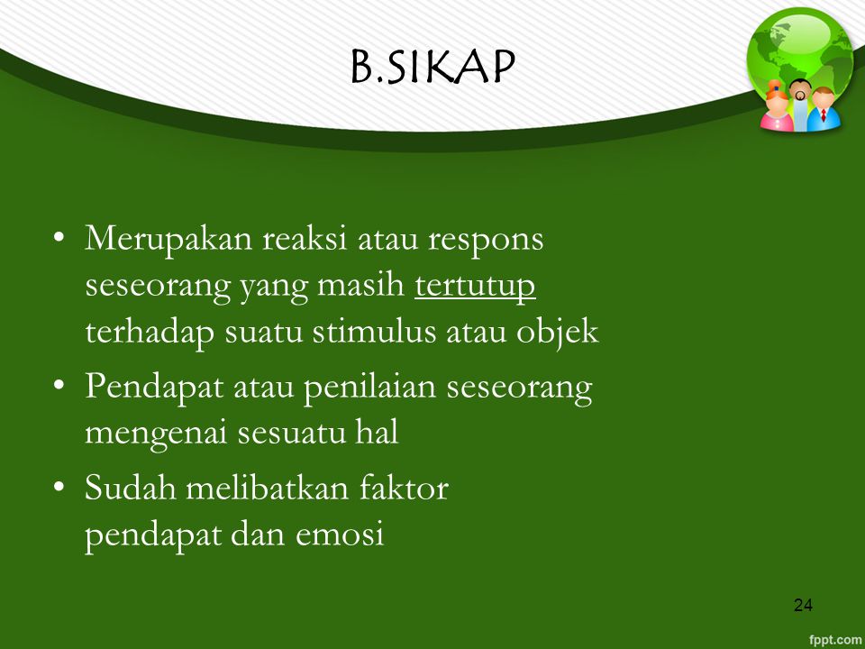 B.SIKAP