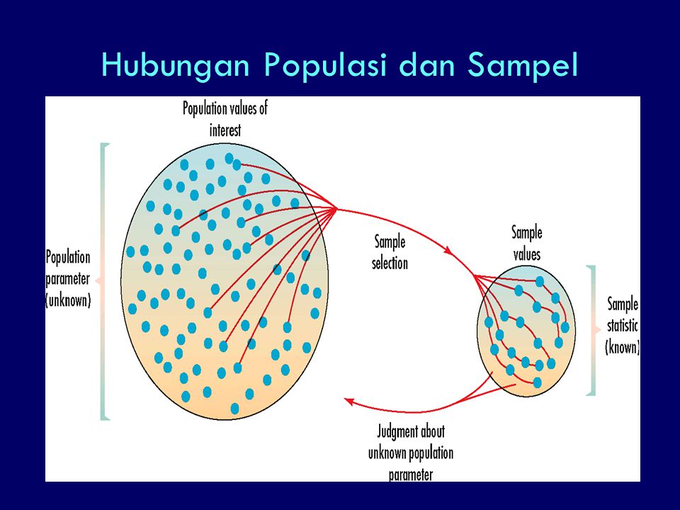 Hubungan Populasi dan Sampel