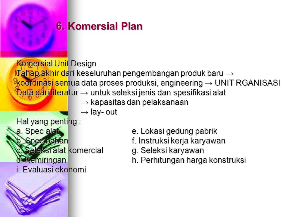 6. Komersial Plan Komersial Unit Design