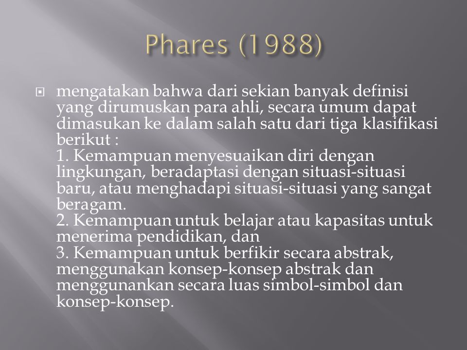 Phares (1988)