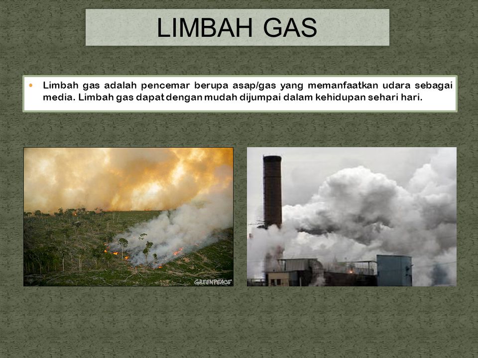 LIMBAH GAS