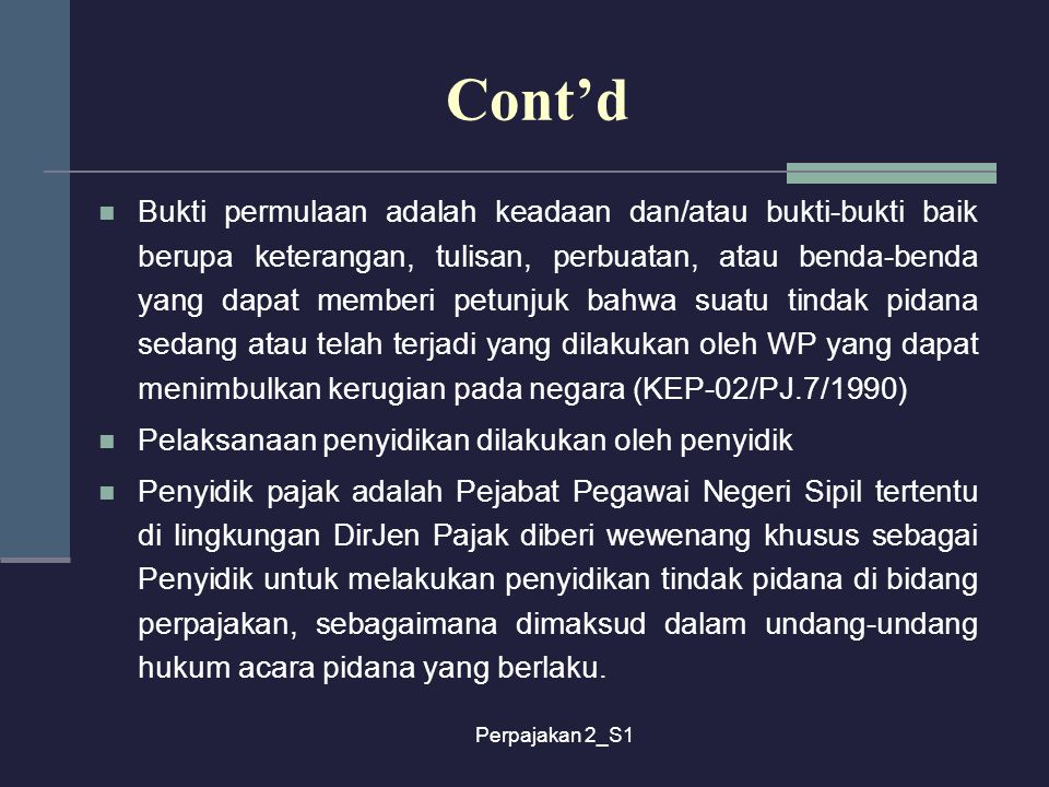 Cont’d