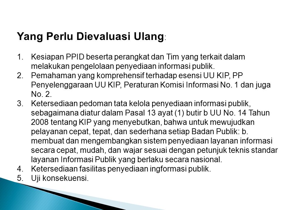 Persengketaan Informasi Publik - Ppt Download