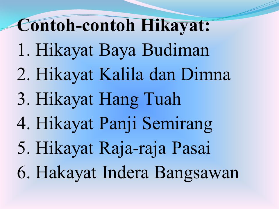 HIKAYAT. - ppt download