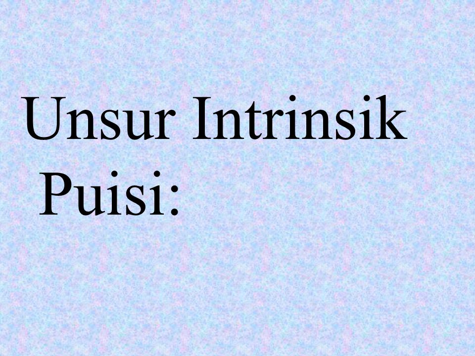 Contoh Puisi Chairil Anwar Beserta Unsur Intrinsik Dan 