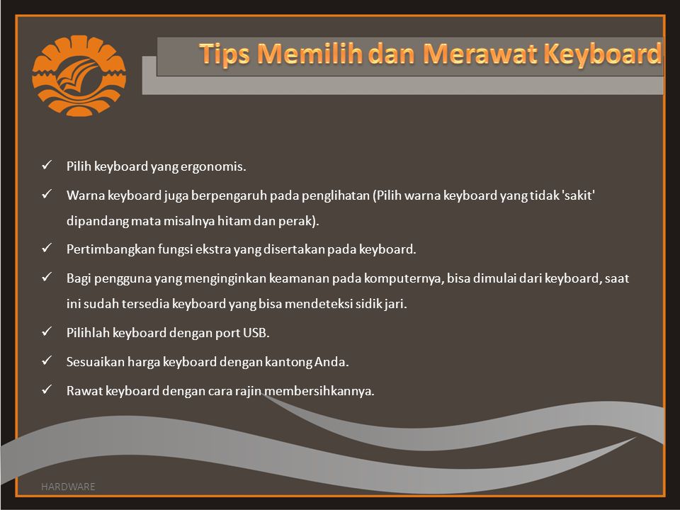 Tips Memilih dan Merawat Keyboard