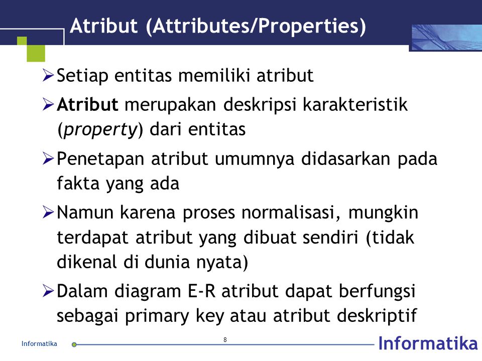 Atribut (Attributes/Properties)