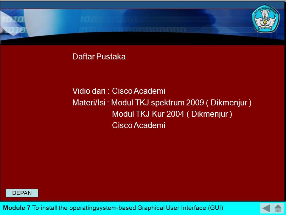 Vidio dari : Cisco Academi