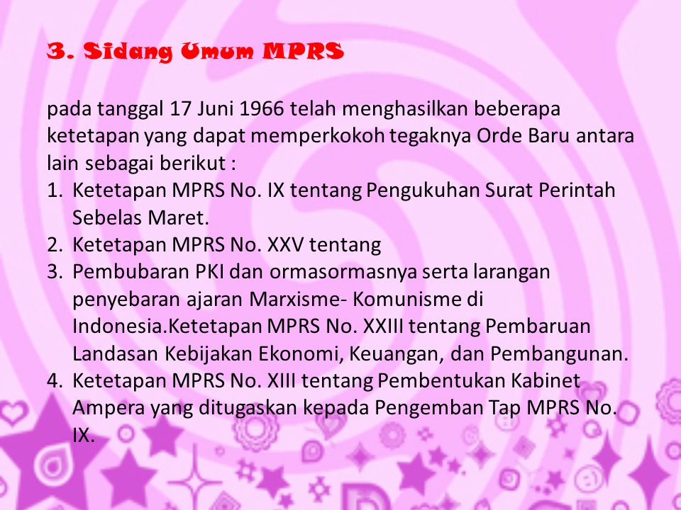 3. Sidang Umum MPRS