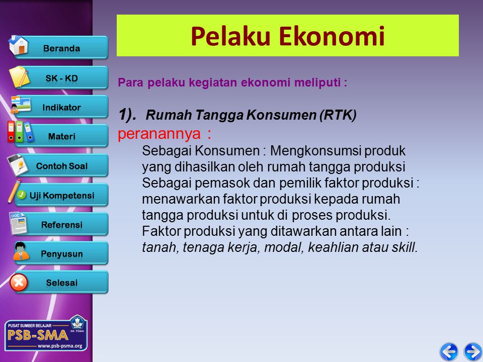 Soal Dan Jawaban Uraian Tentang Materi Pelaku Kegiatan Ekonomi | Materi ...