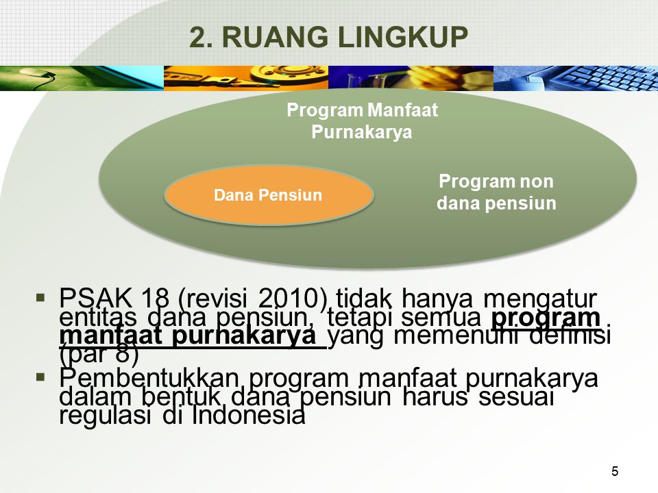 Program Manfaat Purnakarya Program non dana pensiun