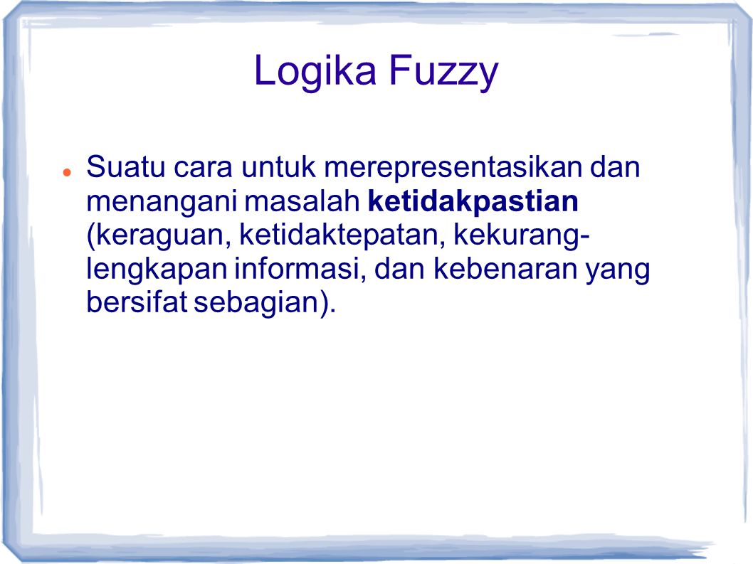 Logika Fuzzy