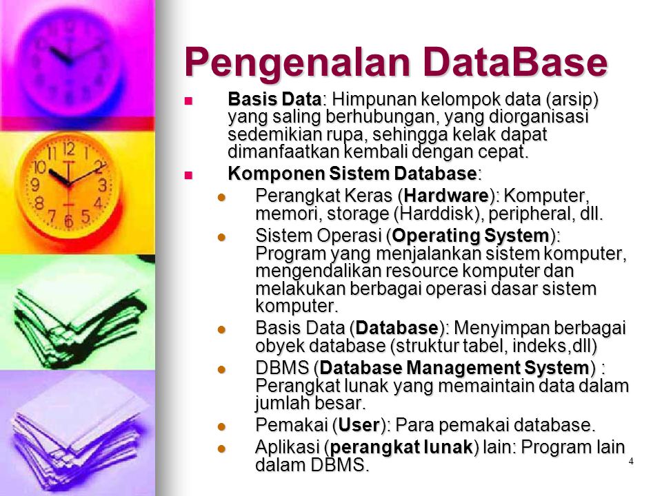 Pengenalan DataBase