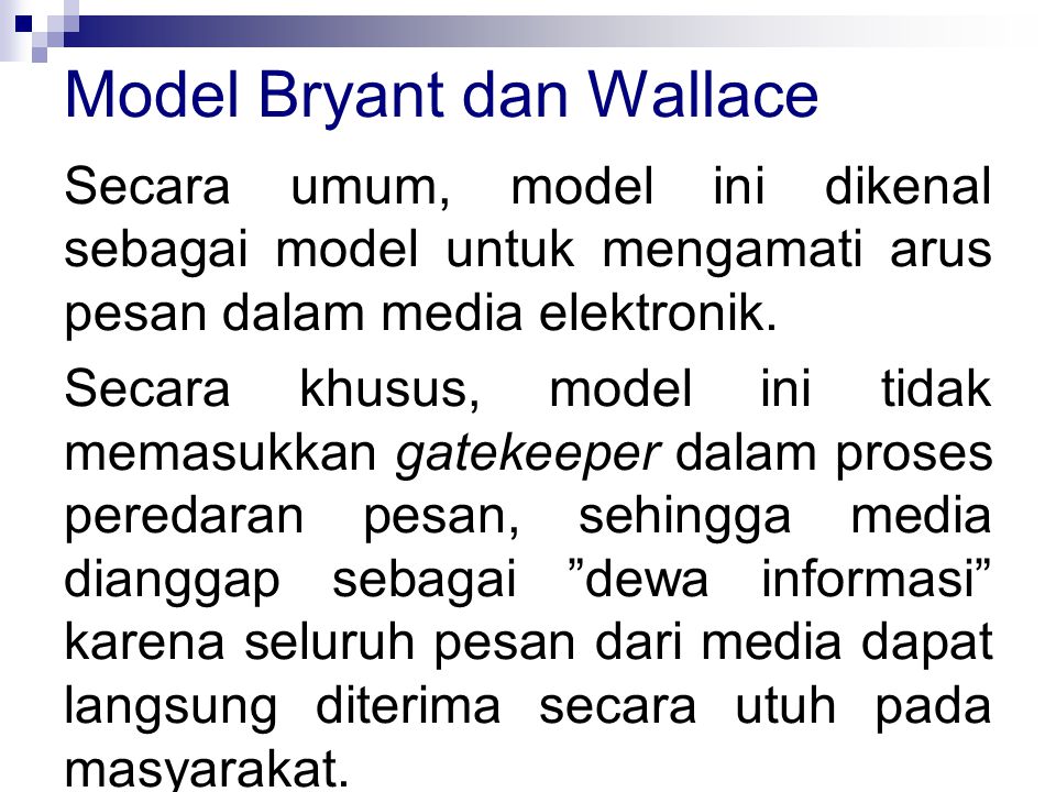 Model Bryant dan Wallace