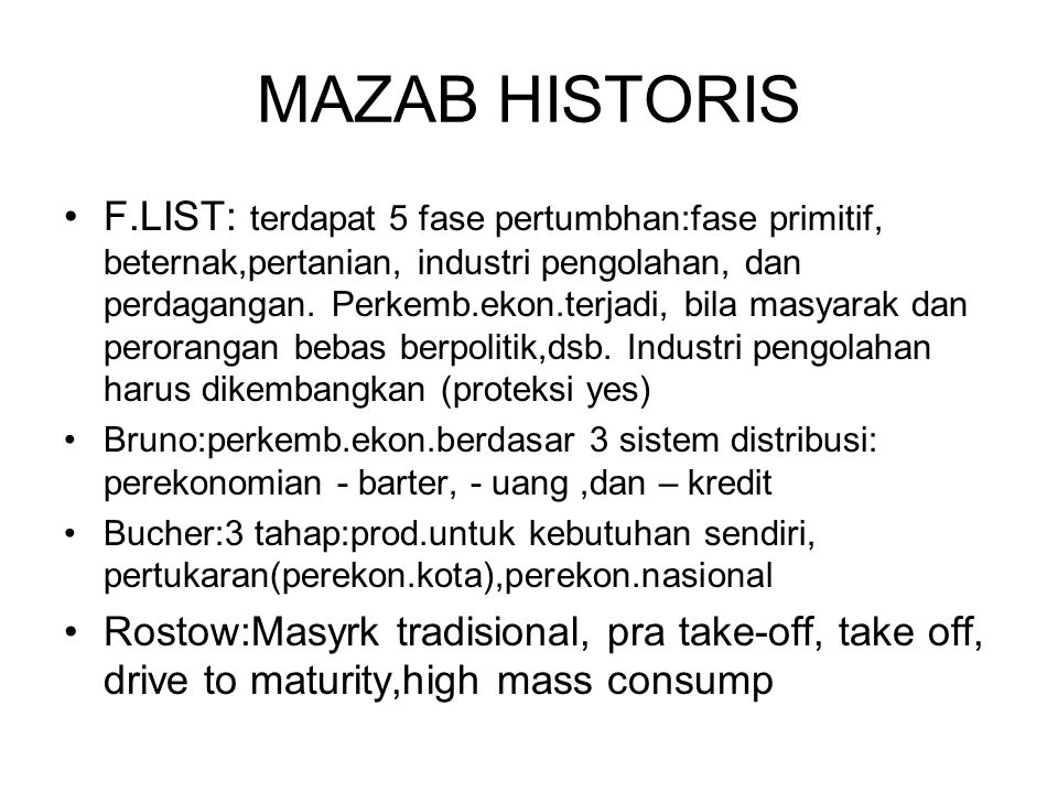 MAZAB HISTORIS