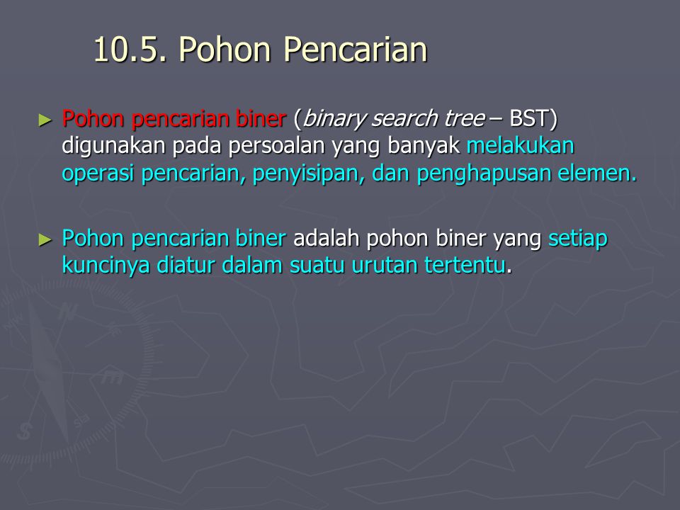 10.5. Pohon Pencarian