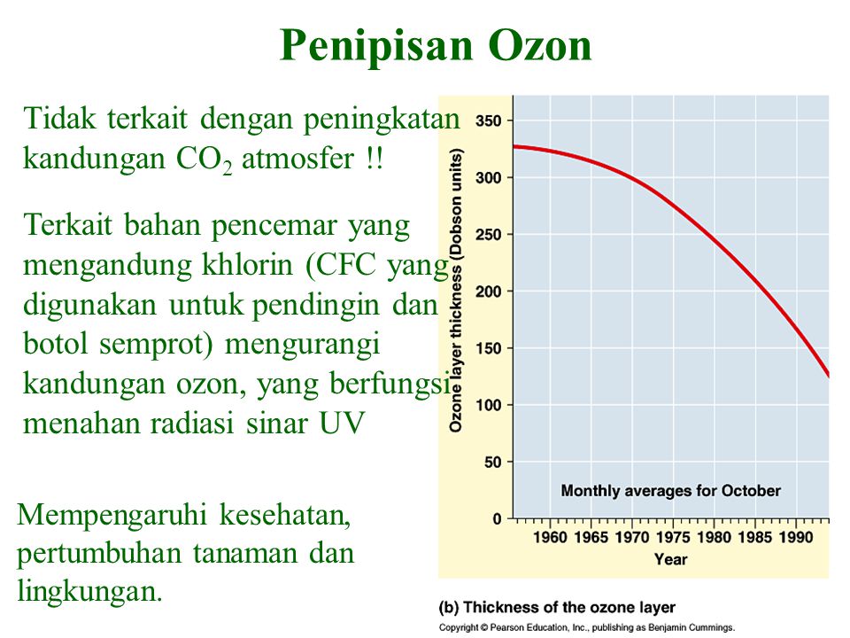 Penipisan Ozon Tidak terkait dengan peningkatan kandungan CO2 atmosfer !!