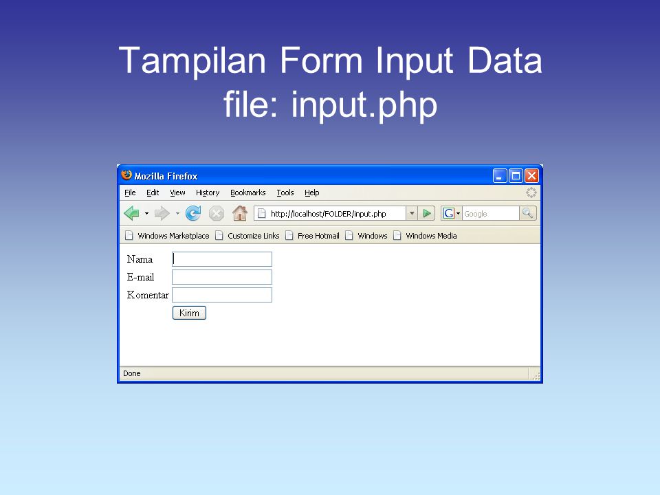 Files input file name