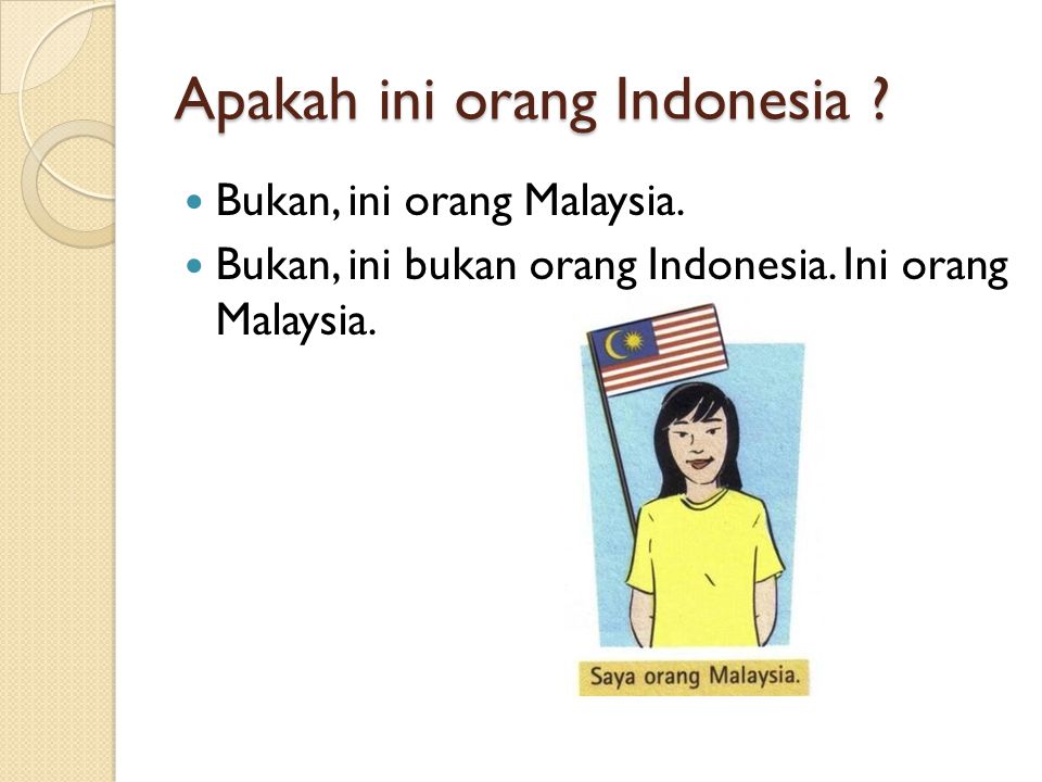 Apakah ini orang Indonesia