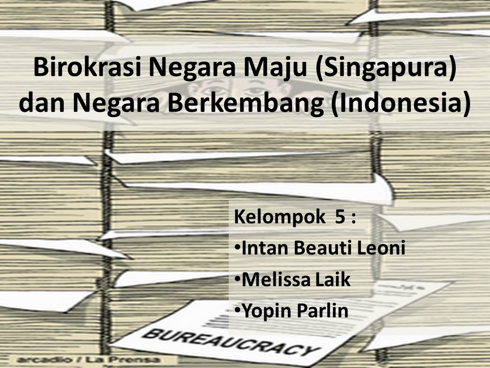 Birokrasi Negara Maju (Singapura) dan Negara Berkembang (Indonesia)