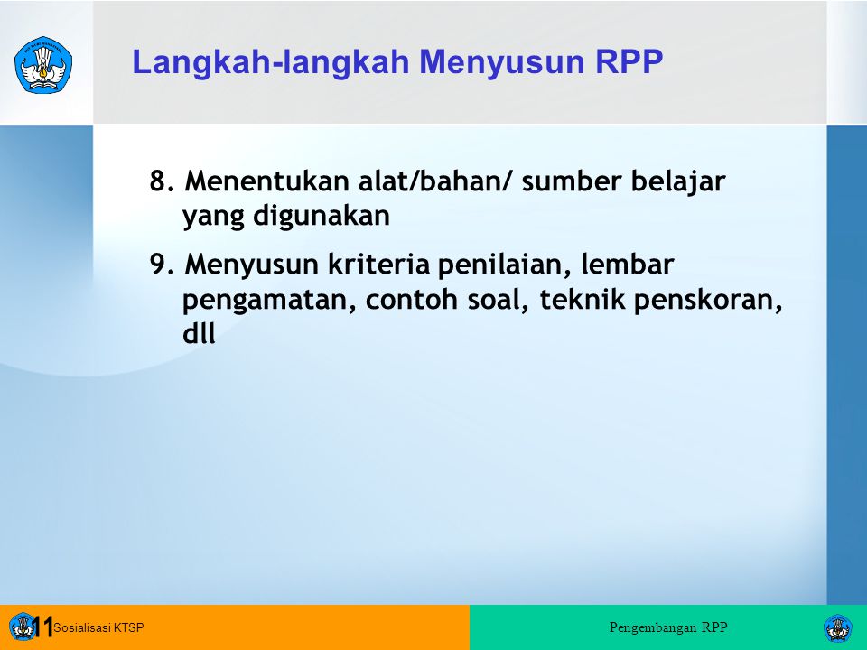Langkah-langkah Menyusun RPP