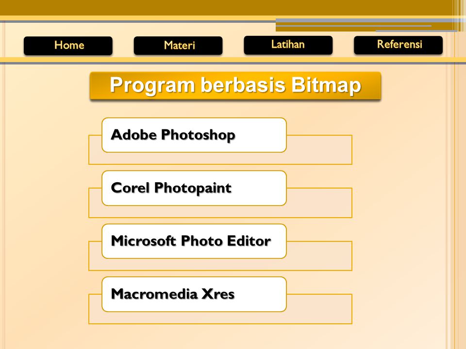 Program berbasis Bitmap