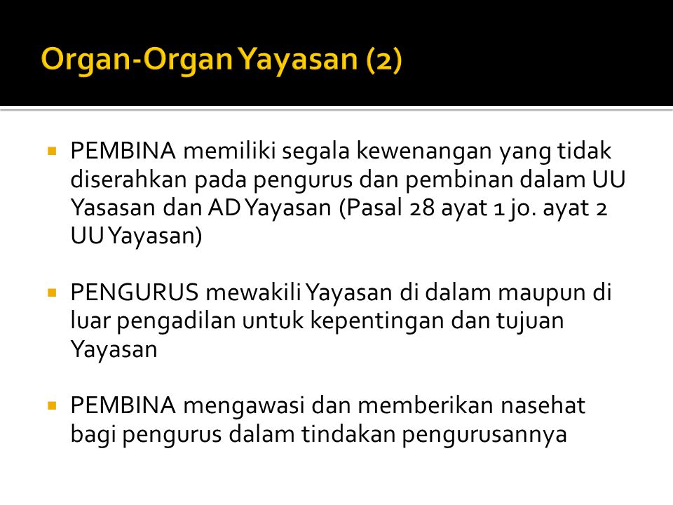 Organ-Organ Yayasan (2)