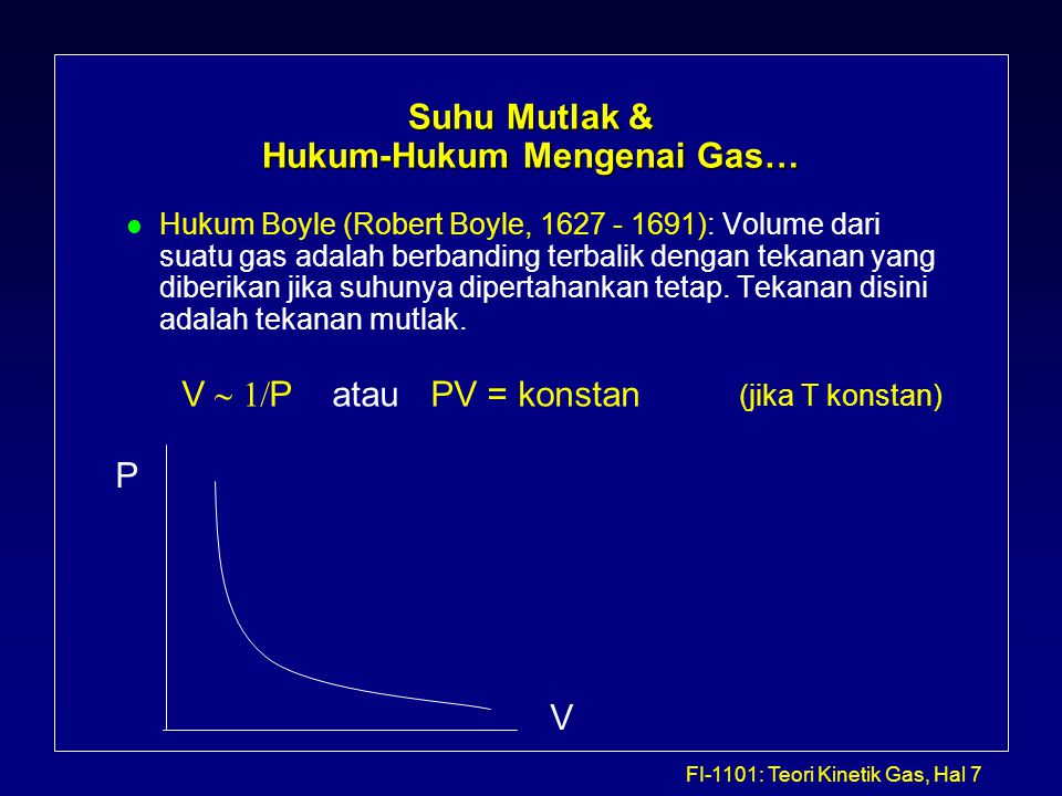Suhu Mutlak & Hukum-Hukum Mengenai Gas…