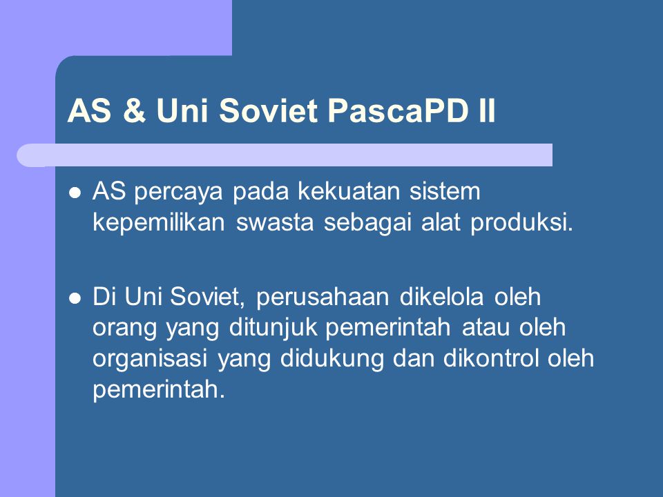 AS & Uni Soviet PascaPD II