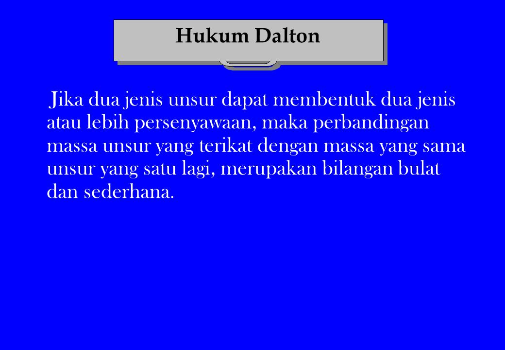 Hukum Dalton