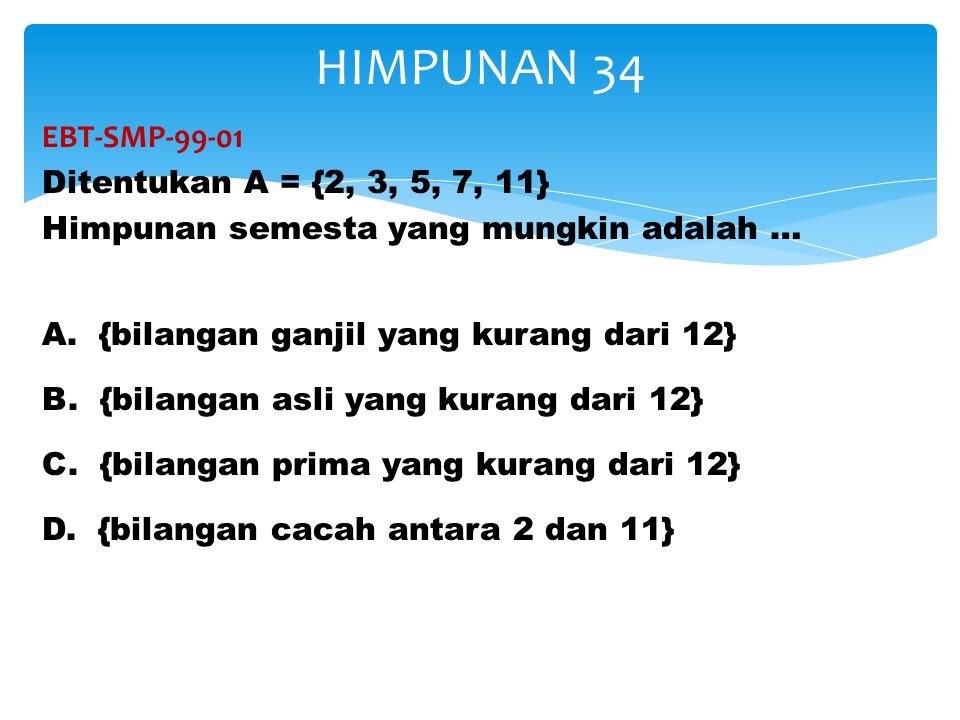 HIMPUNAN 34