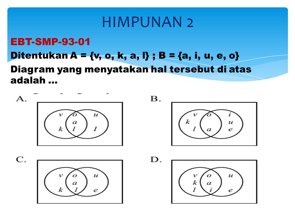 HIMPUNAN 2 EBT-SMP
