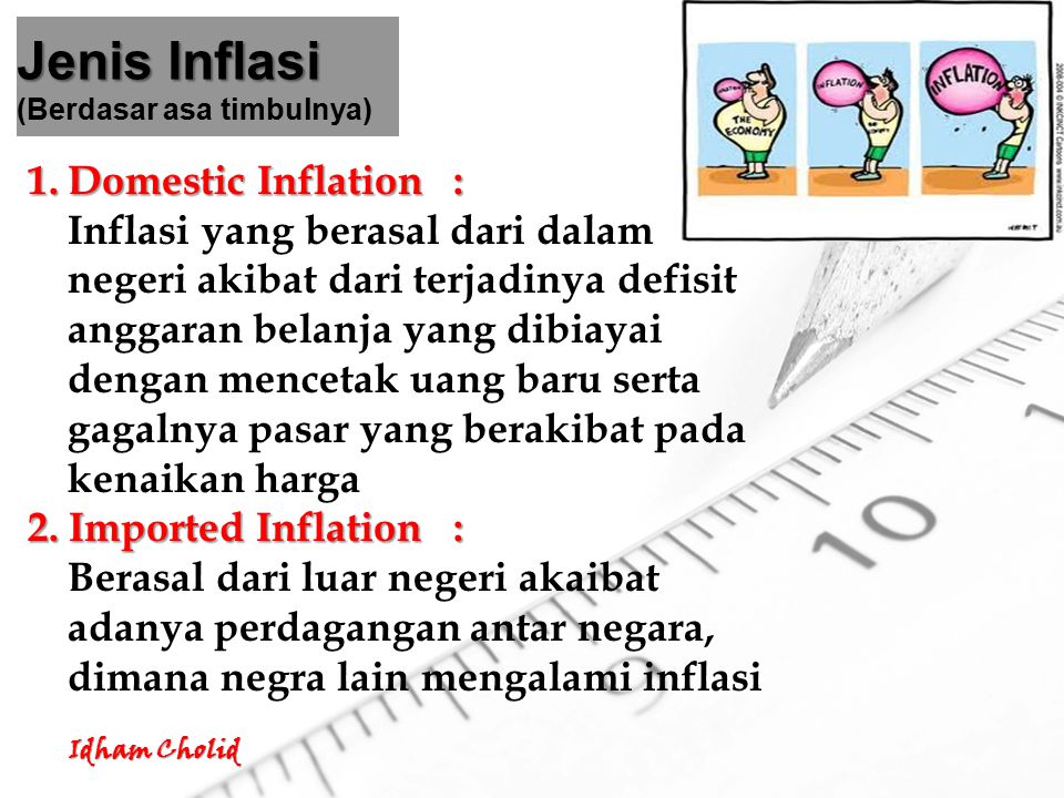 Jenis Inflasi (Berdasar asa timbulnya)
