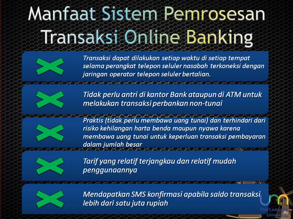 Manfaat Sistem Pemrosesan Transaksi Online Banking