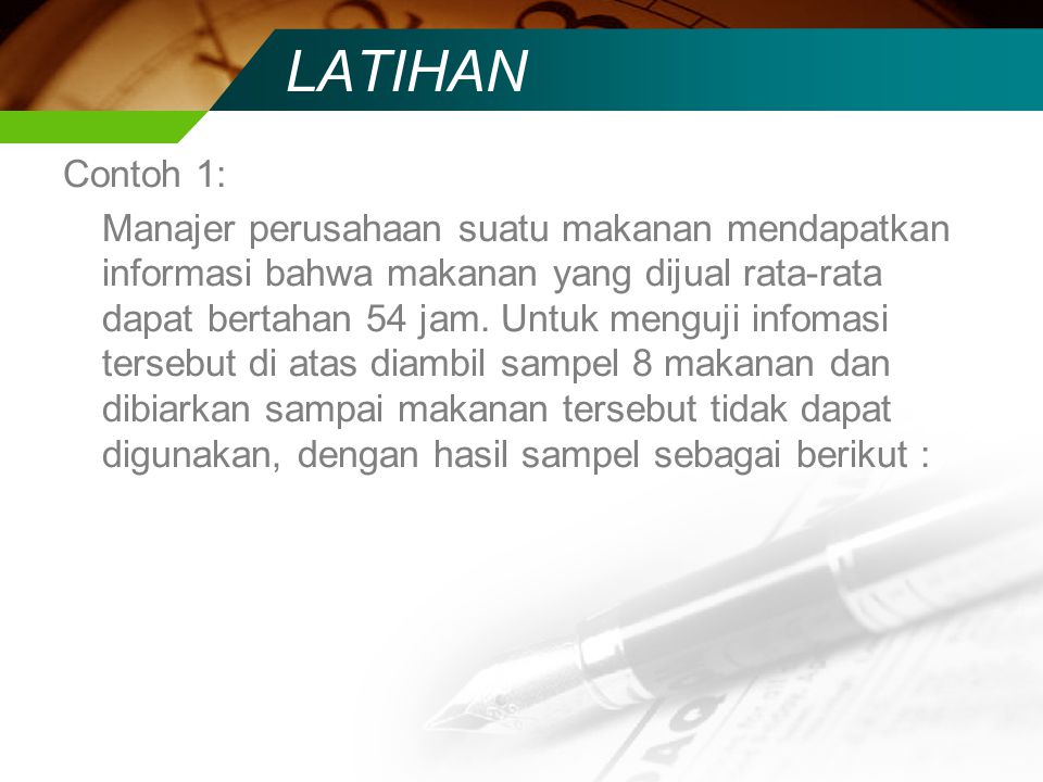 LATIHAN
