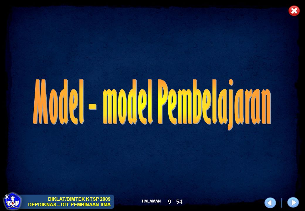 Model - model Pembelajaran